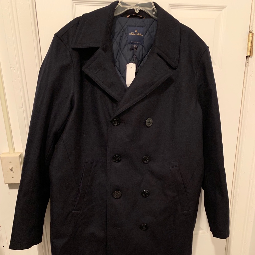 Brooks Brother’s Pea Coat 🚫🛍️(COAT HAS BEEN SOLD)🛍️🚫